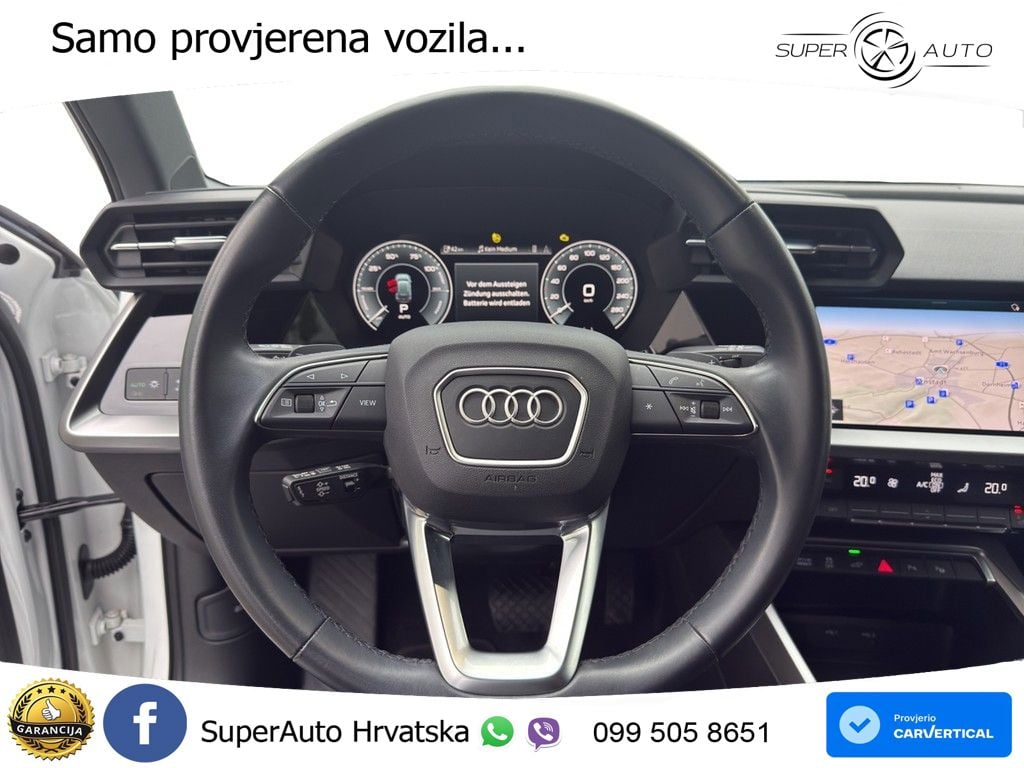 Audi A3 40 TFSIe (204 KS) S tronic advanced LED+GR SJED+ACC