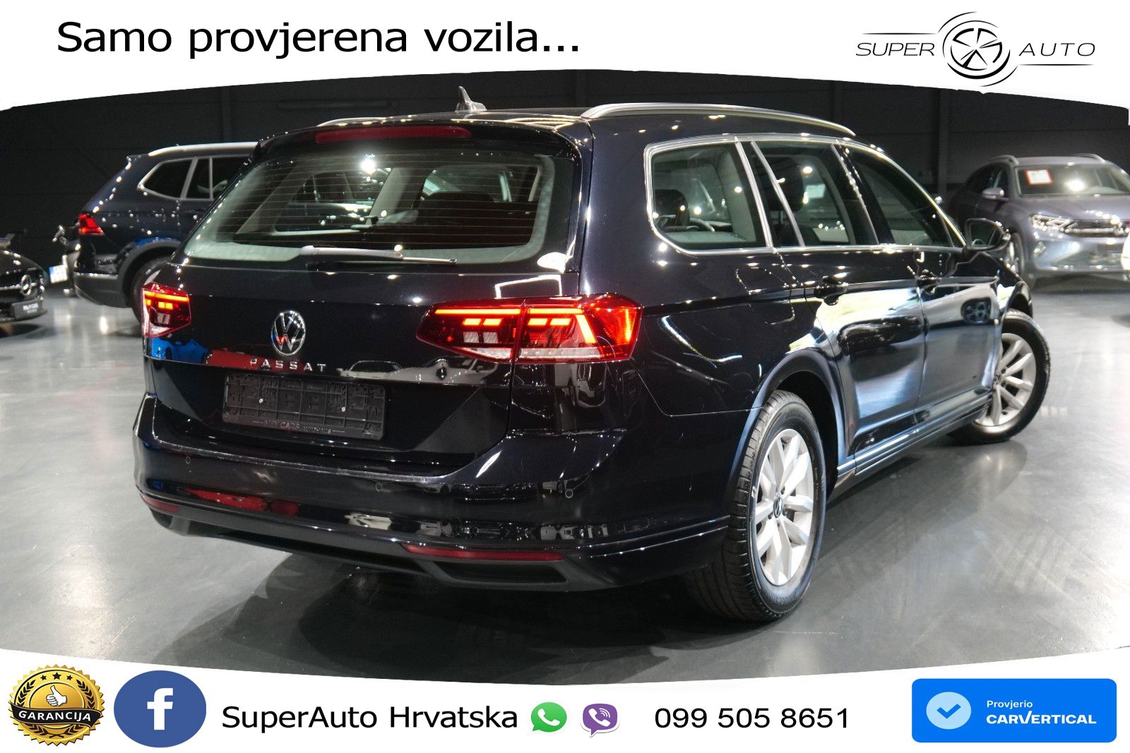 Volkswagen Passat Variant 2.0 TDI (150 KS) DSG Business LED+GR SJED+ACC