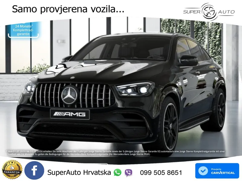 Mercedes AMG GLE 63 S V8 (612 KS) EQ Boost 4MATIC+ AMG SPEEDSHIFT TCT 9G ACC+HEAD+GR SJED+360+PANO