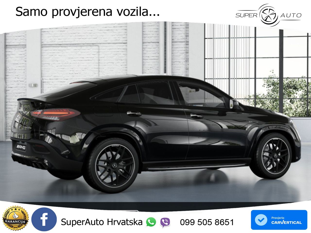 Mercedes AMG GLE 63 S V8 (612 KS) EQ Boost 4MATIC+ AMG SPEEDSHIFT TCT 9G ACC+HEAD+GR SJED+360+PANO