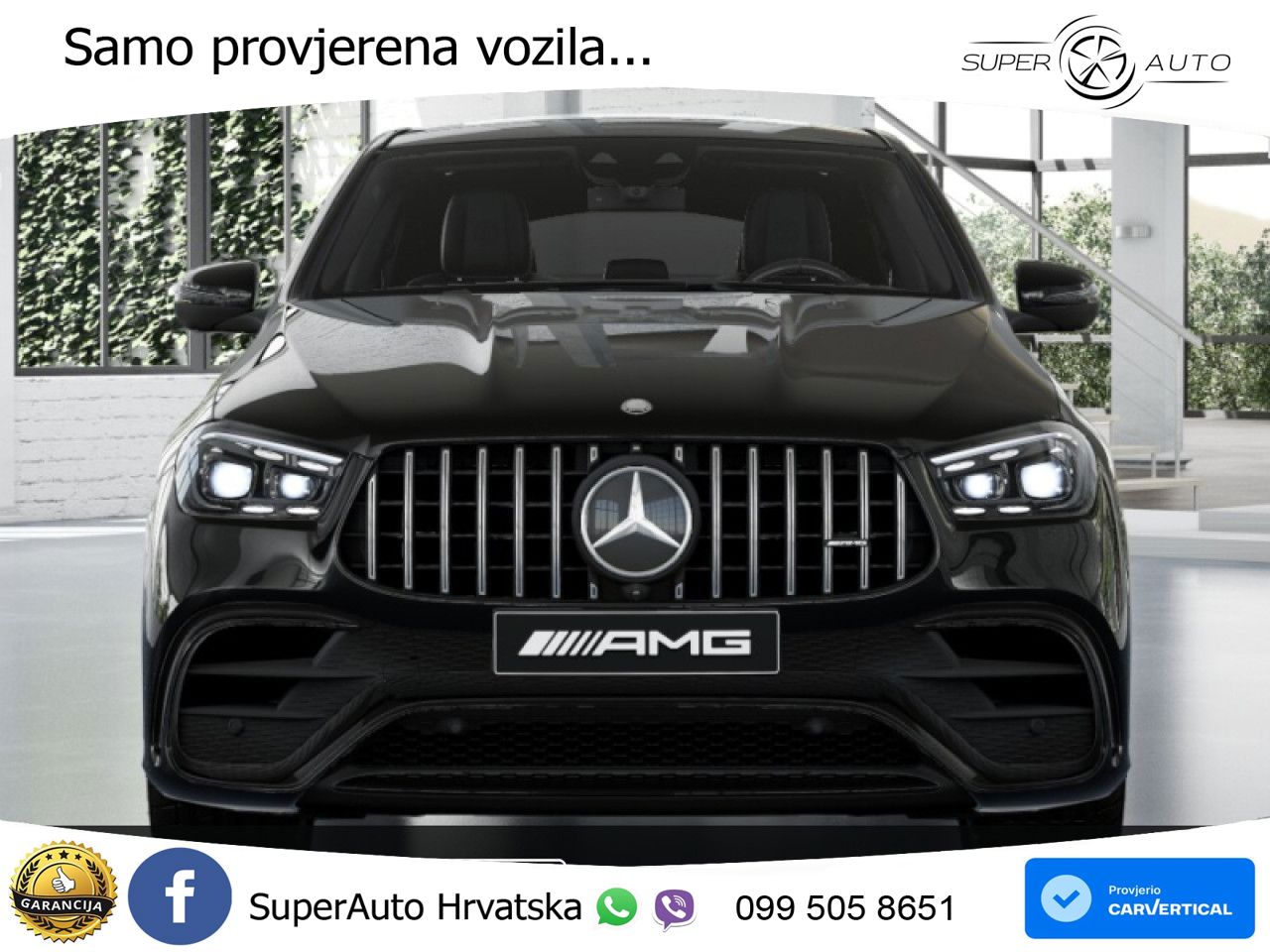 Mercedes AMG GLE 63 S V8 (612 KS) EQ Boost 4MATIC+ AMG SPEEDSHIFT TCT 9G ACC+HEAD+GR SJED+360+PANO