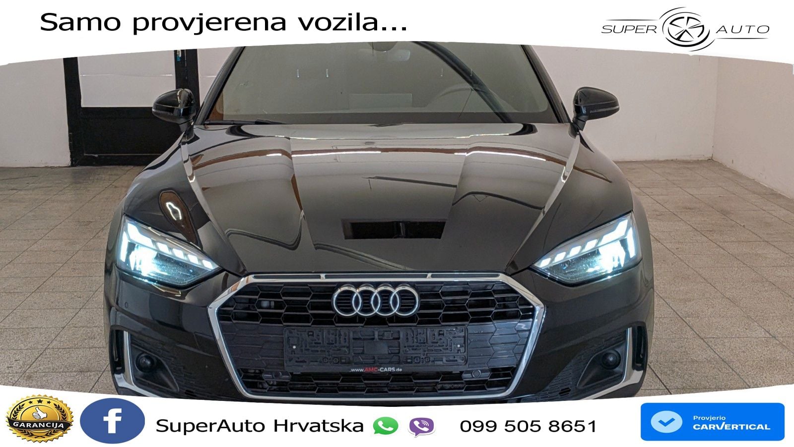 Audi A5 Sportback 40 TDI (204 KS) S tronic MATRIX+GR SJED+KAM