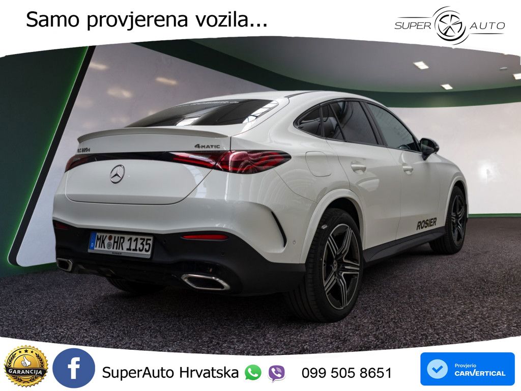 Mercedes GLC Coupe 220d (197 KS) 4MATIC 9G-TRONIC AMG LED+GR SJED+ACC