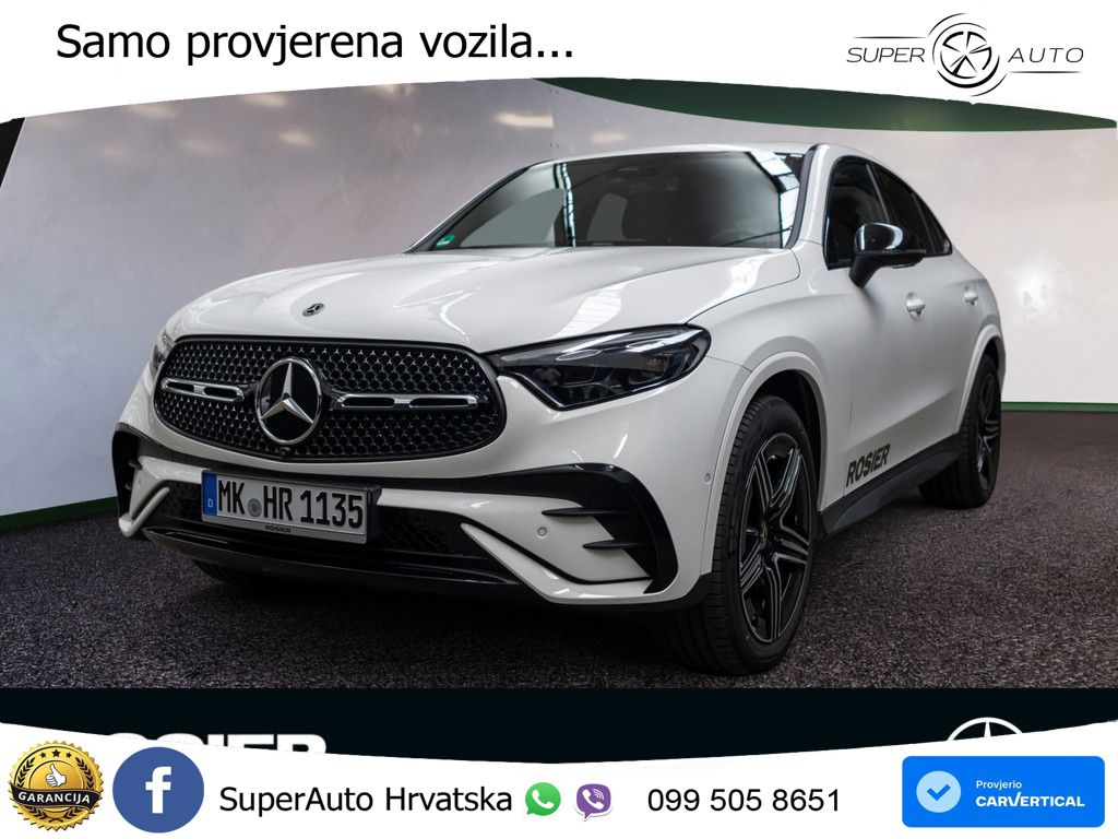 Mercedes GLC Coupe 220d (197 KS) 4MATIC 9G-TRONIC AMG LED+GR SJED+ACC