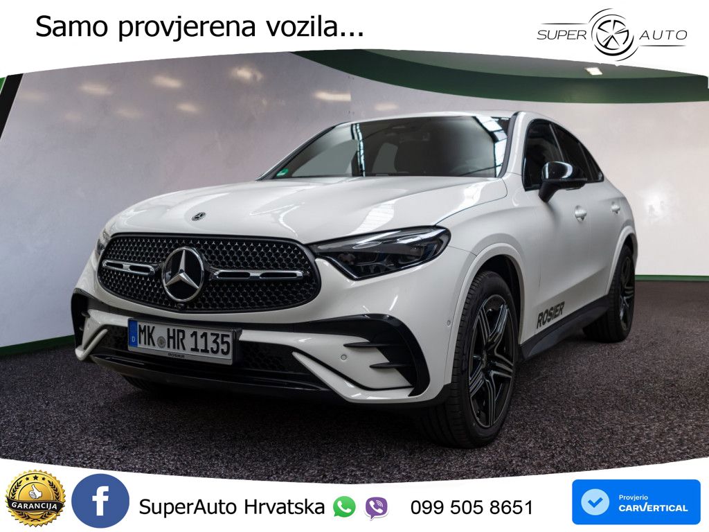 Mercedes GLC Coupe 220d (197 KS) 4MATIC 9G-TRONIC AMG LED+GR SJED+ACC