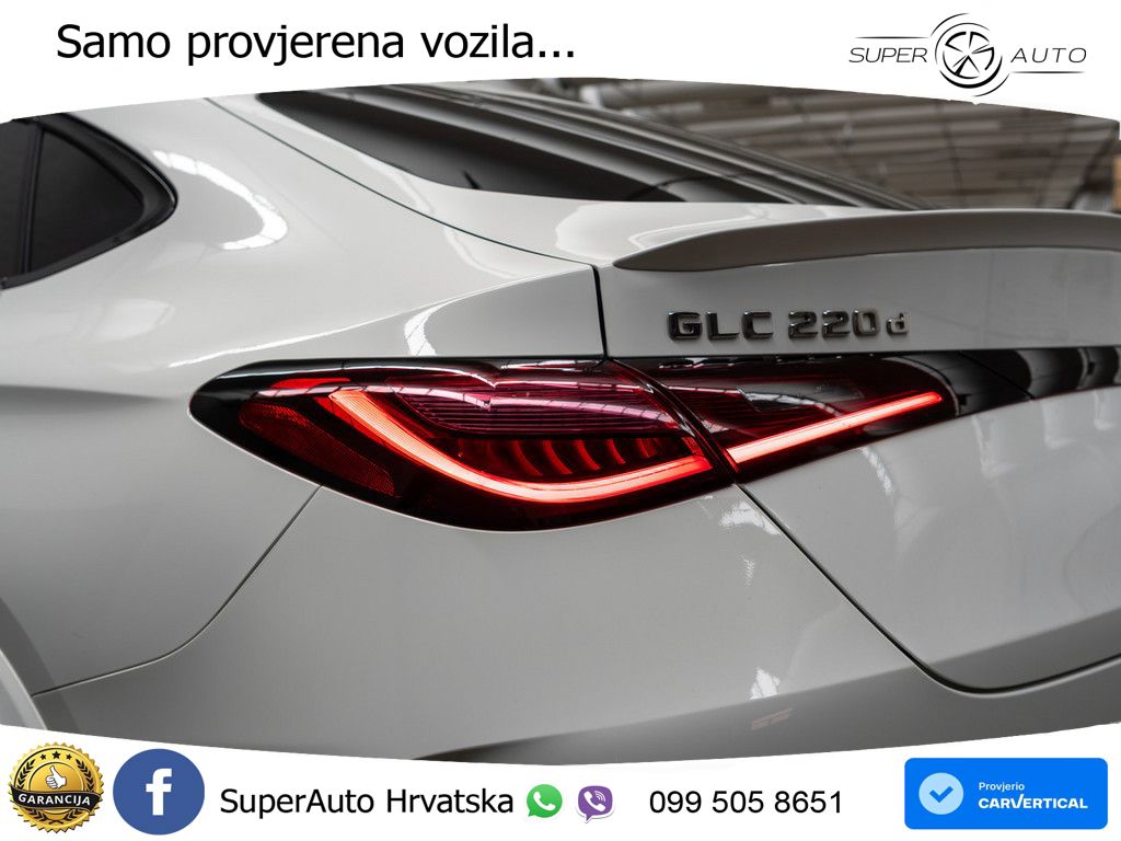 Mercedes GLC Coupe 220d (197 KS) 4MATIC 9G-TRONIC AMG LED+GR SJED+ACC