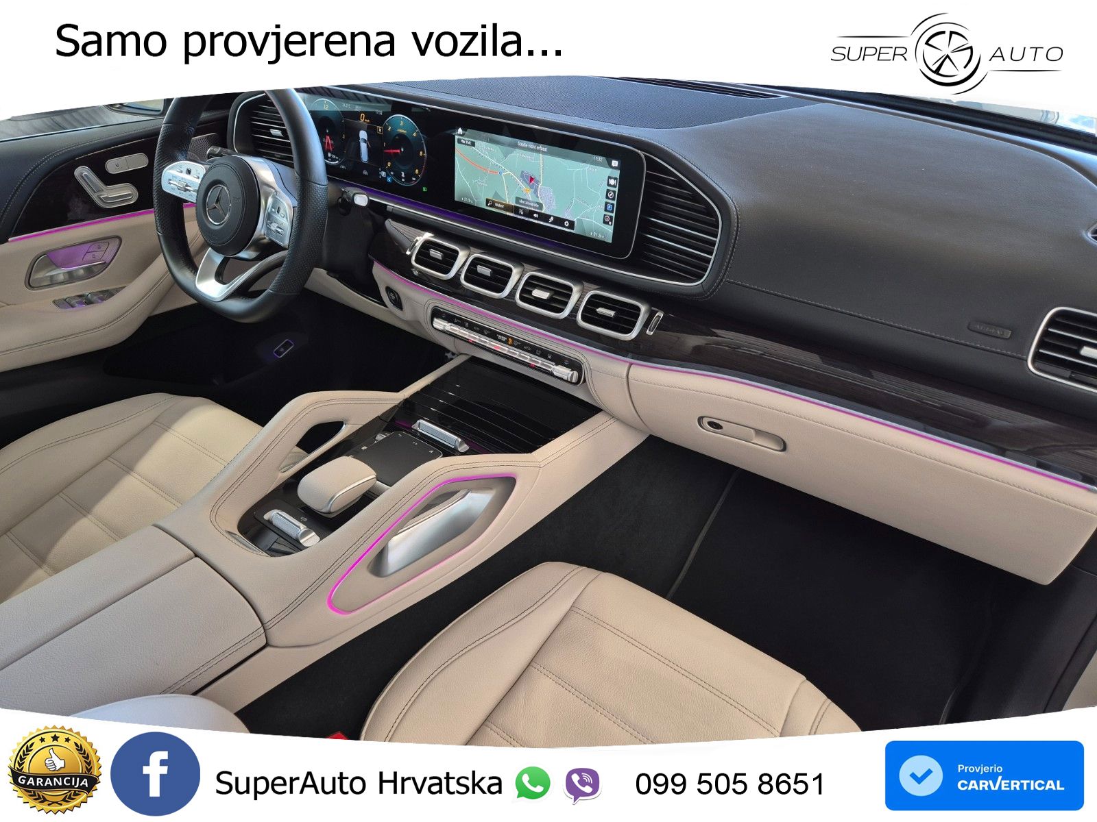 Mercedes-Benz GLS GLS 400d 4MATIC G-TRONIC ACC+HEAD+GR SJED+360+PANO