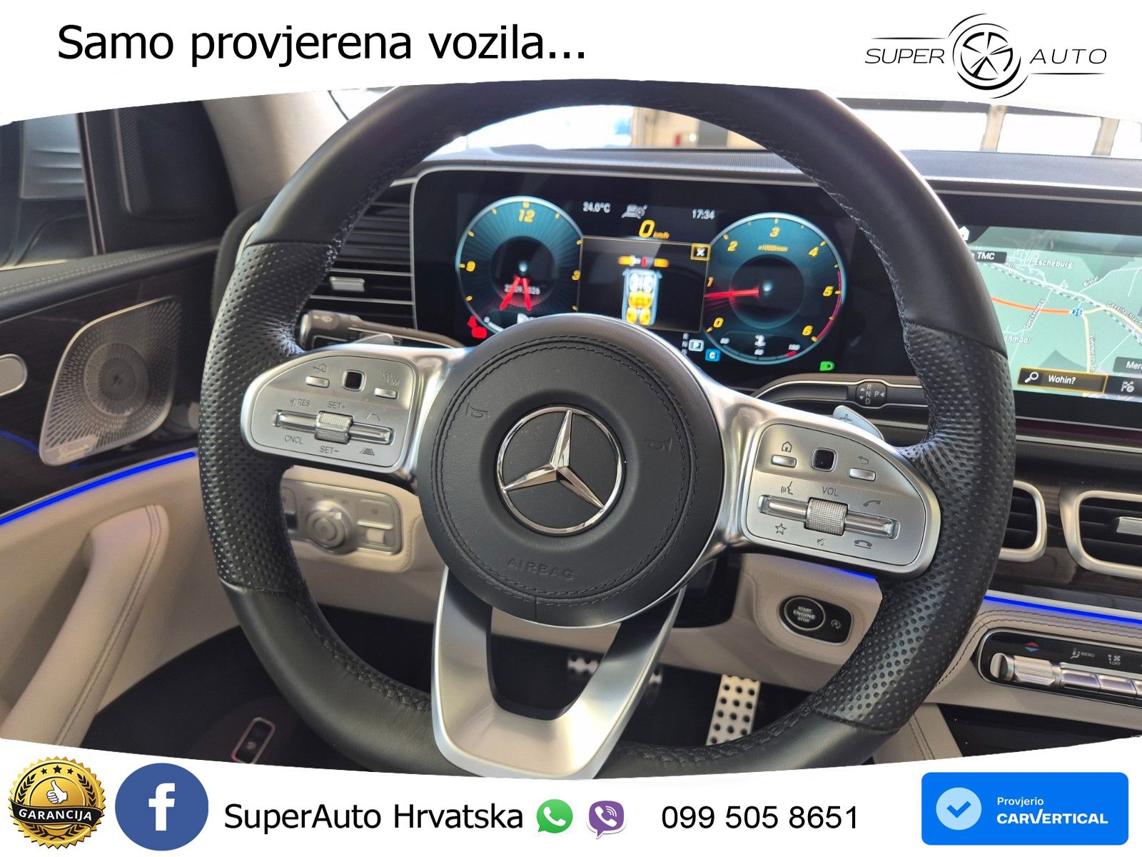 Mercedes-Benz GLS GLS 400d 4MATIC G-TRONIC ACC+HEAD+GR SJED+360+PANO