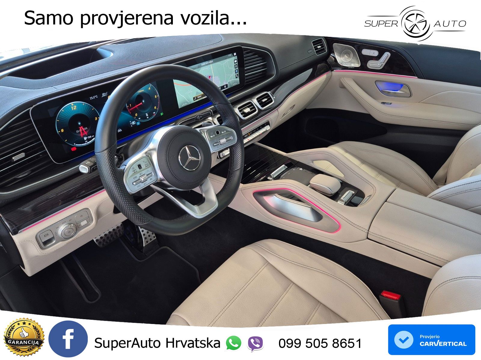 Mercedes-Benz GLS GLS 400d 4MATIC G-TRONIC ACC+HEAD+GR SJED+360+PANO