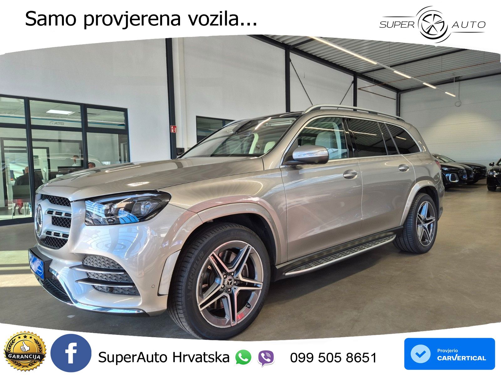 Mercedes-Benz GLS GLS 400d 4MATIC G-TRONIC ACC+HEAD+GR SJED+360+PANO