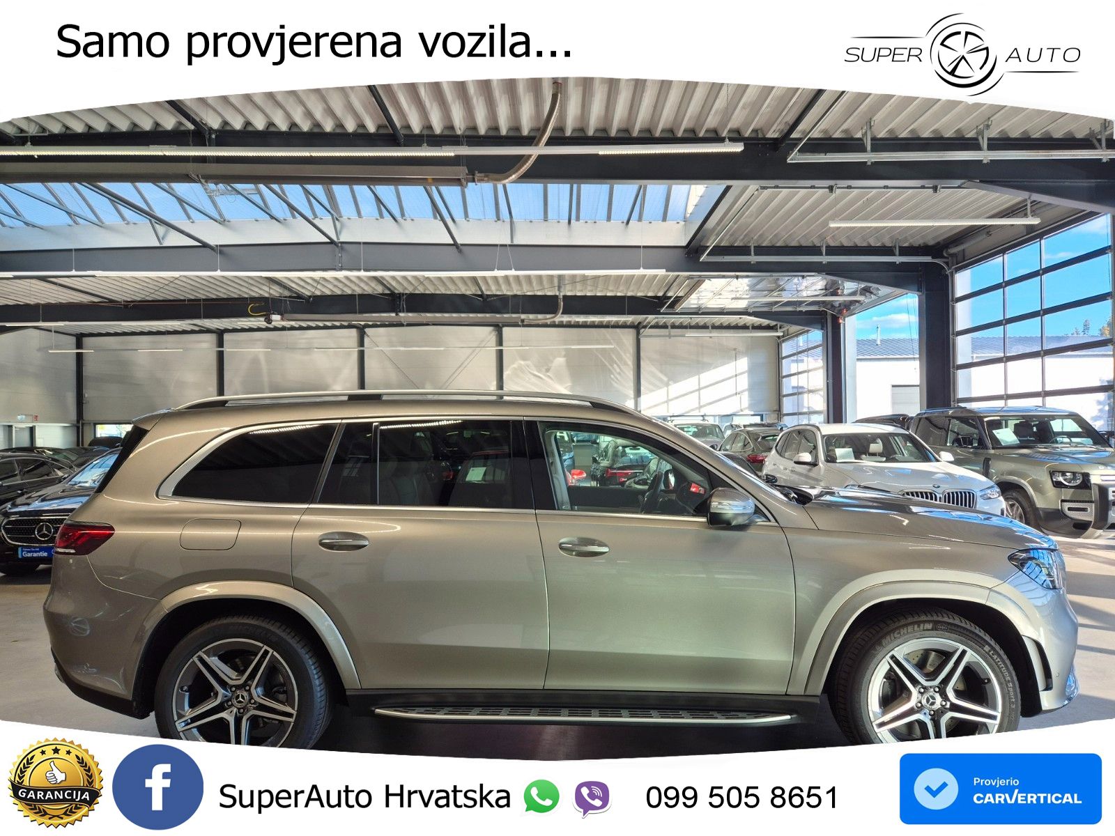 Mercedes-Benz GLS GLS 400d 4MATIC G-TRONIC ACC+HEAD+GR SJED+360+PANO