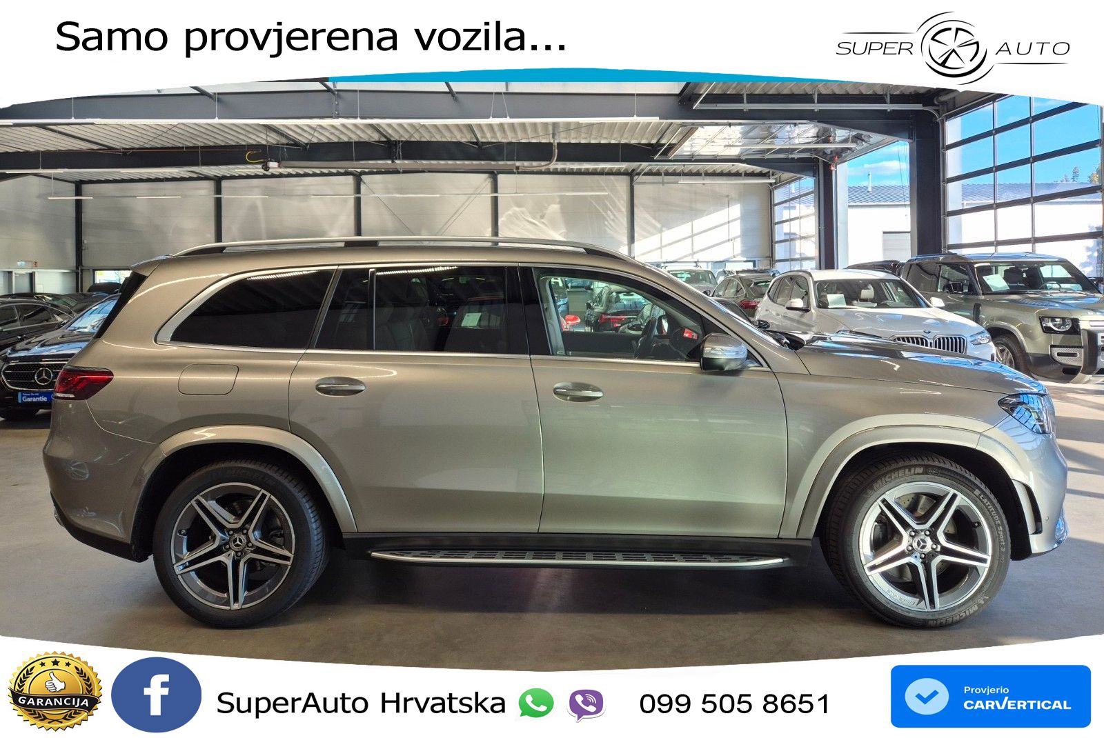 Mercedes-Benz GLS GLS 400d 4MATIC G-TRONIC ACC+HEAD+GR SJED+360+PANO