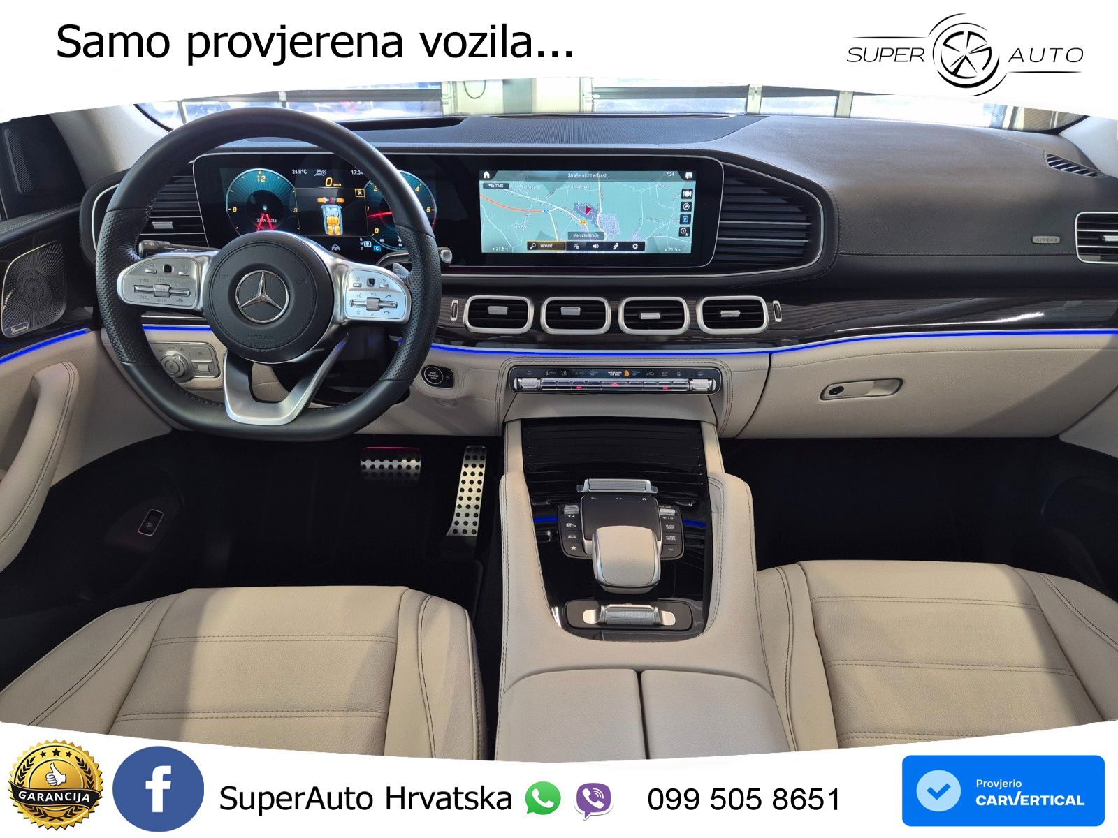 Mercedes-Benz GLS GLS 400d 4MATIC G-TRONIC ACC+HEAD+GR SJED+360+PANO