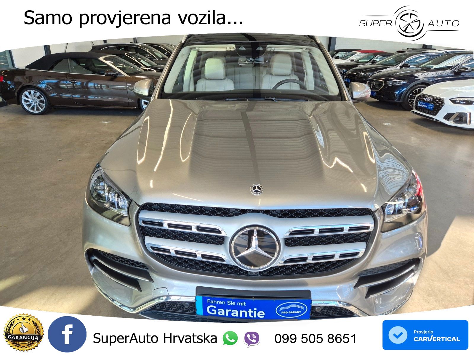 Mercedes-Benz GLS GLS 400d 4MATIC G-TRONIC ACC+HEAD+GR SJED+360+PANO