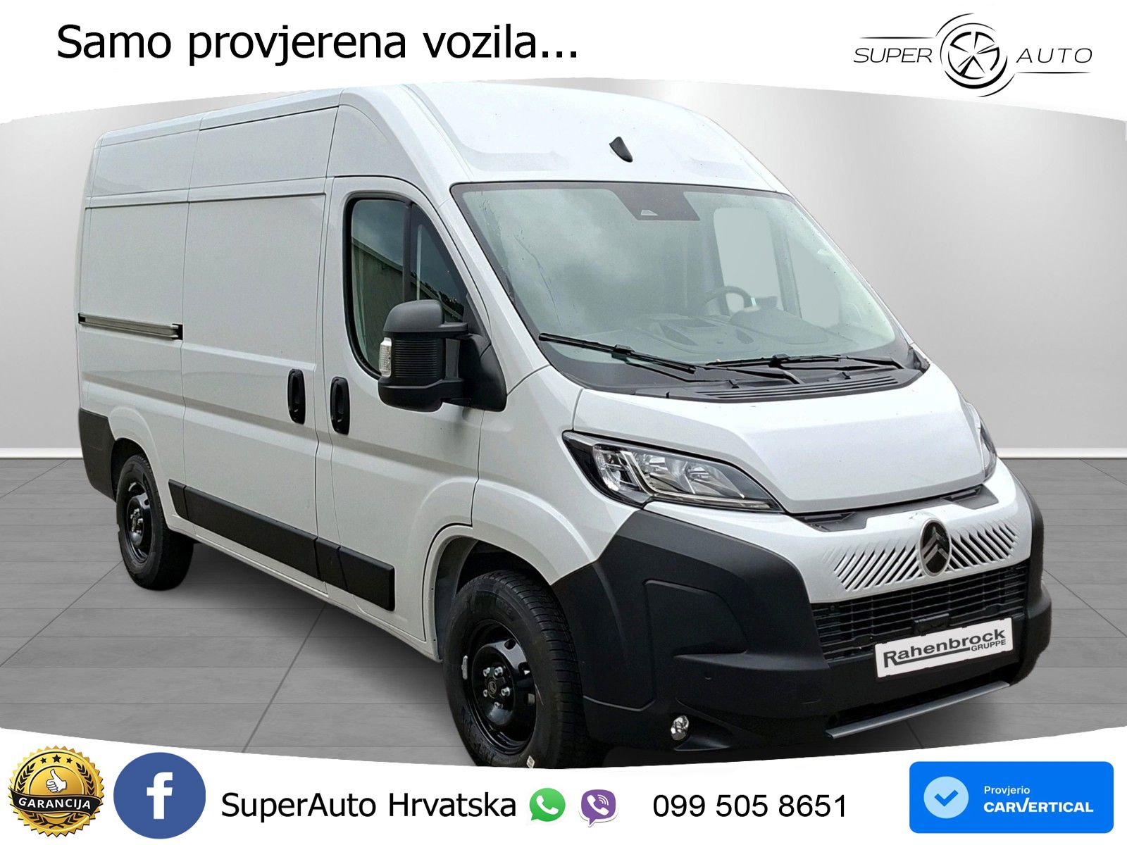 Citroën Jumper Kasten L2H2 Diesel 140 MT6 3.5T 140 KS