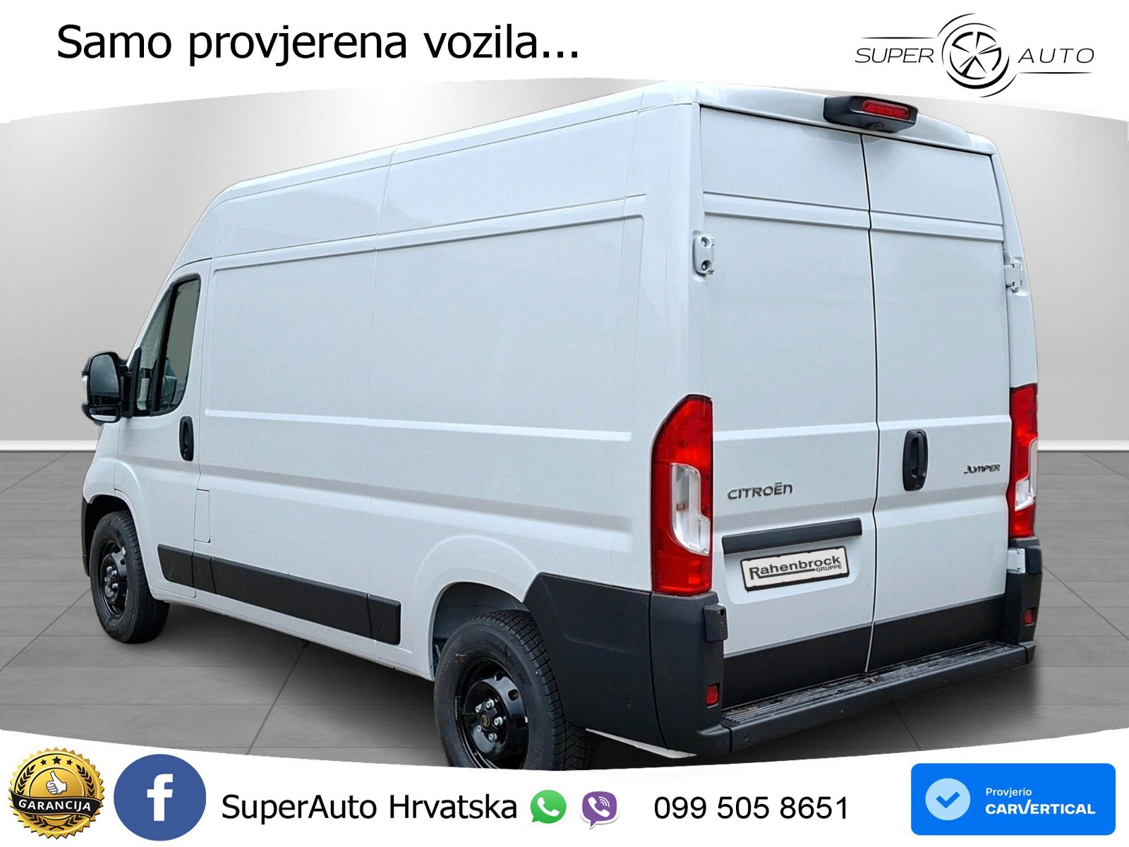 Citroën Jumper Kasten L2H2 Diesel 140 MT6 3.5T 140 KS