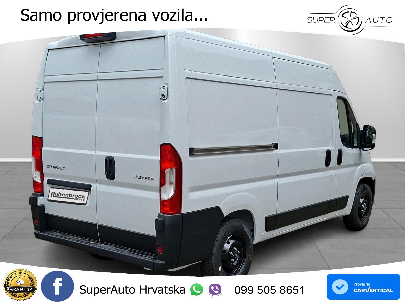 Citroën Jumper Kasten L2H2 Diesel 140 MT6 3.5T 140 KS