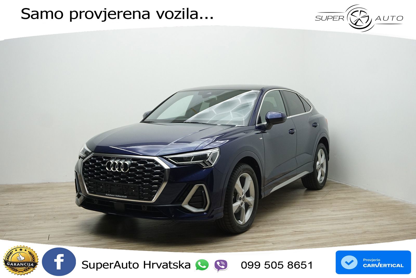Audi Q3 II Sportback 35 TFSI (150 KS) S tronic S line LED+GR SJED+ACC