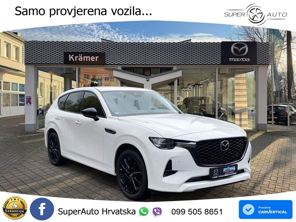 Mazda CX-60 2.5 e-Skyactiv (328 KS) AWD Automatic MATRIX+GR SJED+KAM
