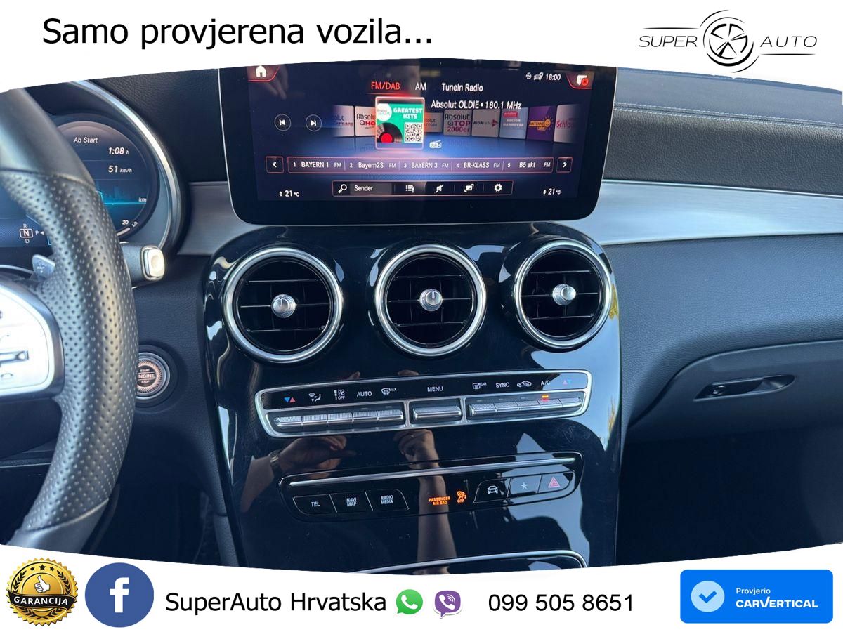 Mercedes GLC 400d (330 KS) 4MATIC 9G-TRONIC AMG LED+GR SJED+ACC