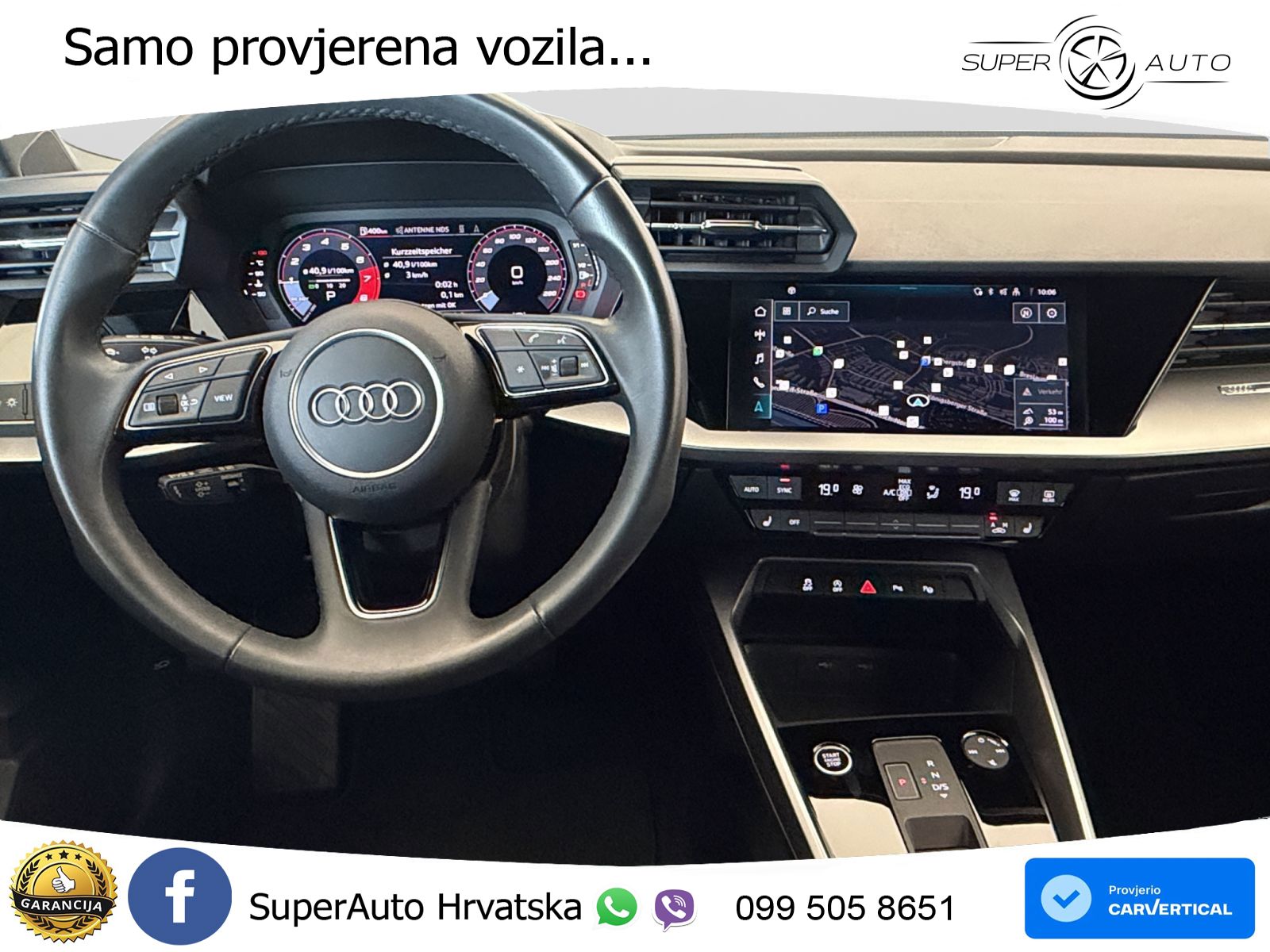 Audi A3 35 TFSI (150 KS) S tronic LED+GR SJED+ACC