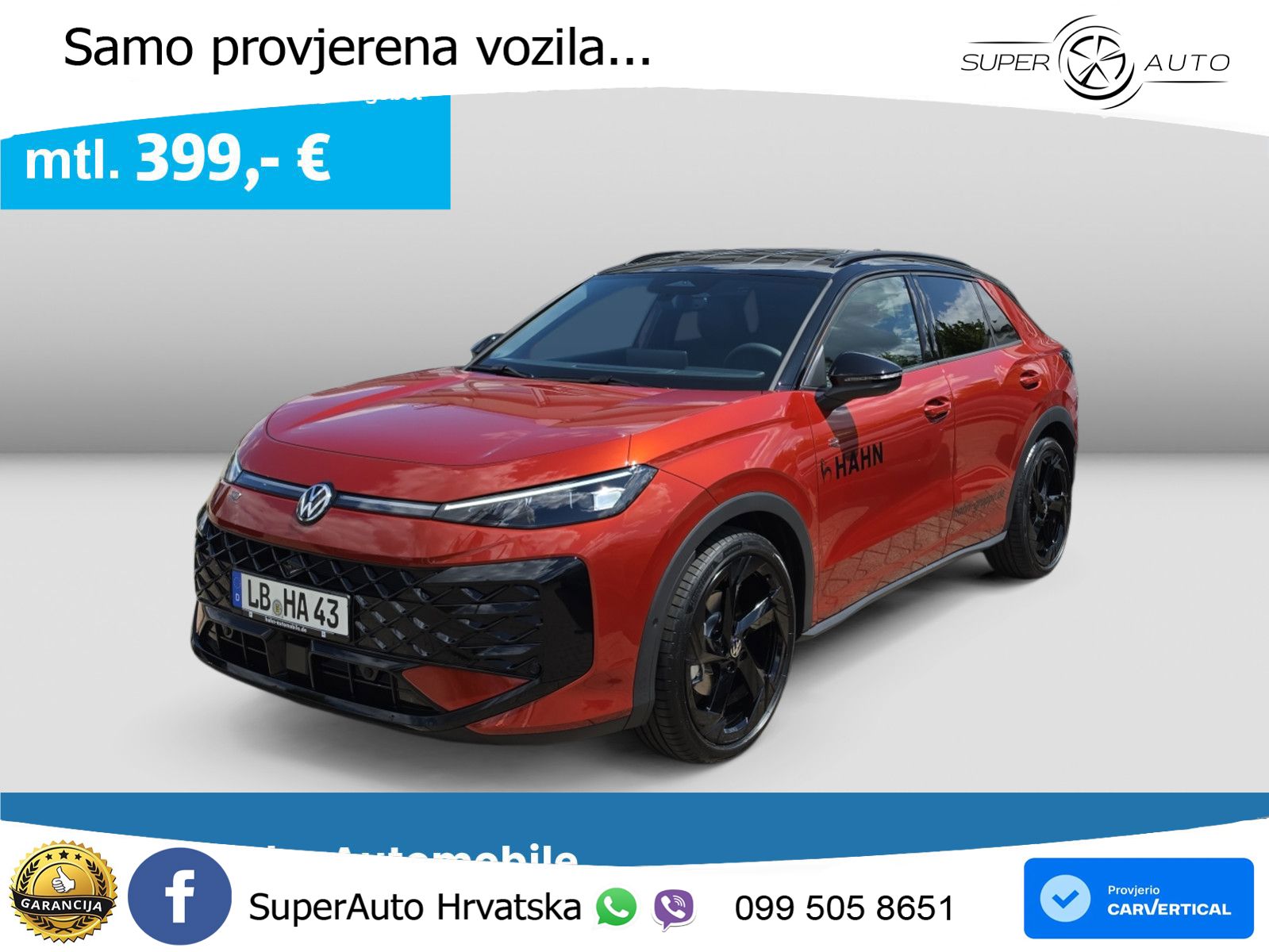 Volkswagen T-Roc II 1.5 eTSI (150 KS)  DSG LED+GR SJED+ACC