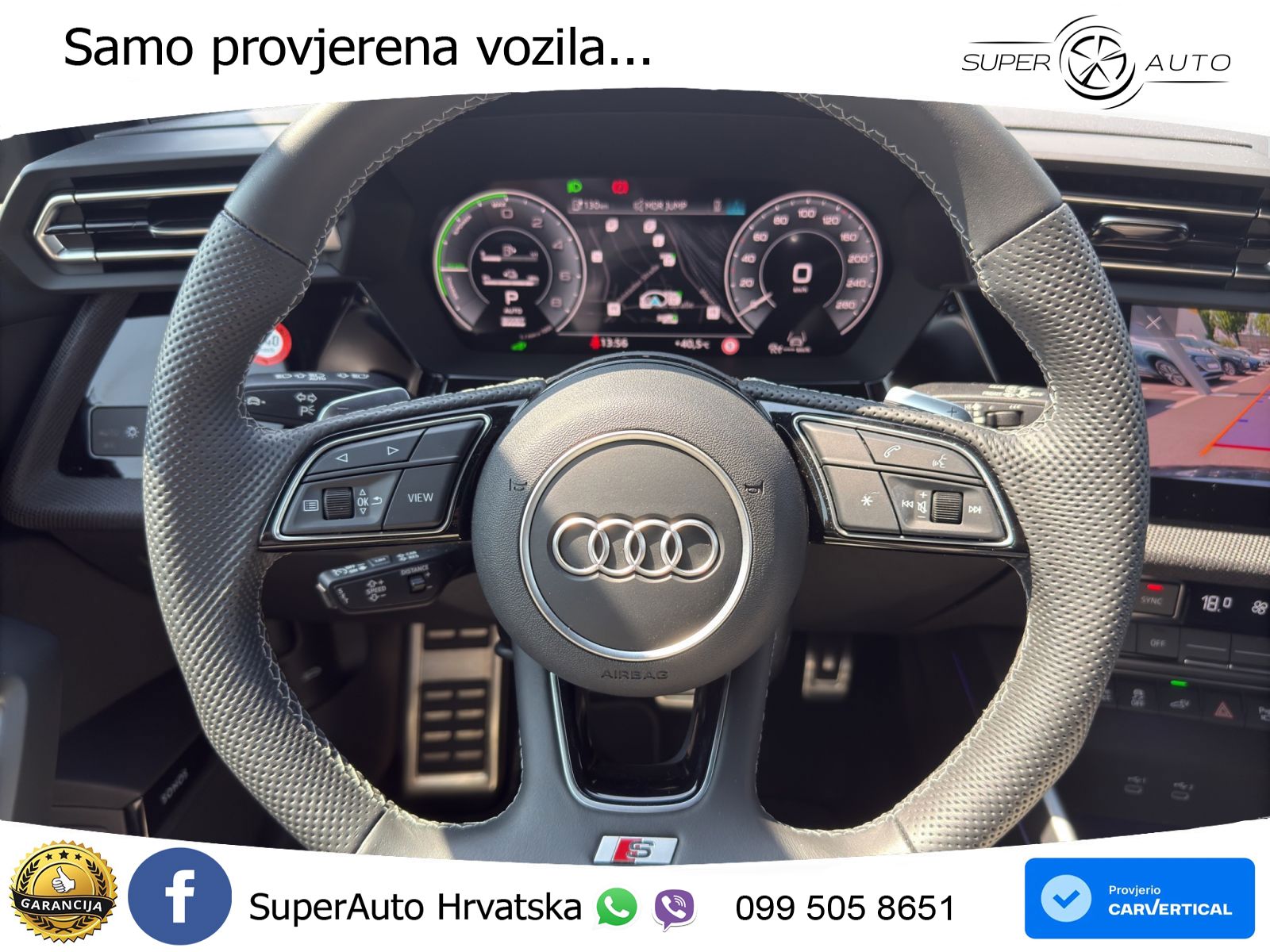 Audi A3 45 TFSIe (272 KS) S tronic S line MATRIX+GR SJED+KAM