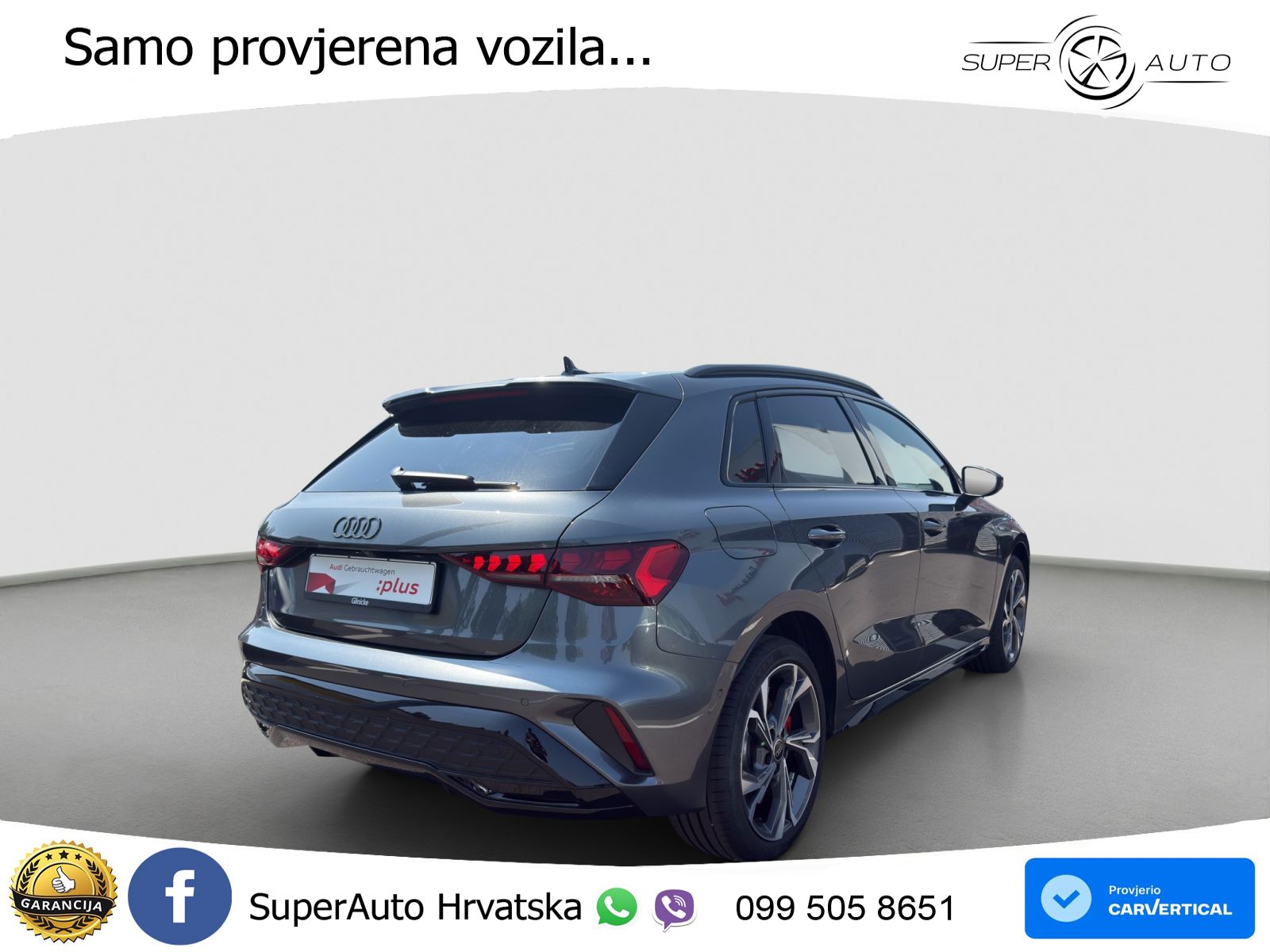 Audi A3 45 TFSIe (272 KS) S tronic S line MATRIX+GR SJED+KAM