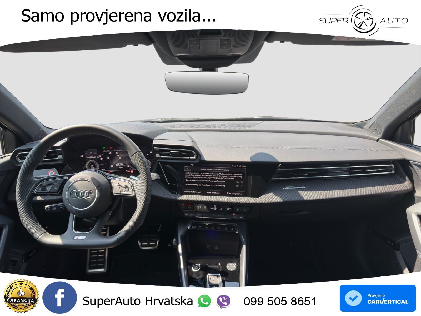 Audi A3 45 TFSIe (272 KS) S tronic S line MATRIX+GR SJED+KAM