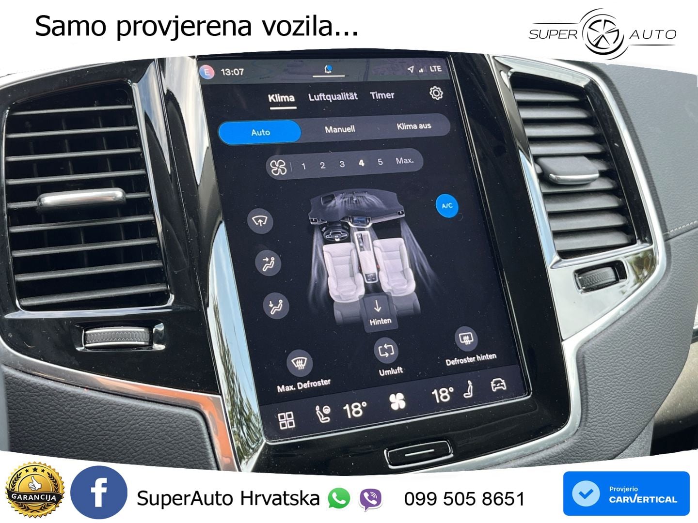 Volvo XC90 2.0 T8 AWD Automatic LED+GR SJED+ACC