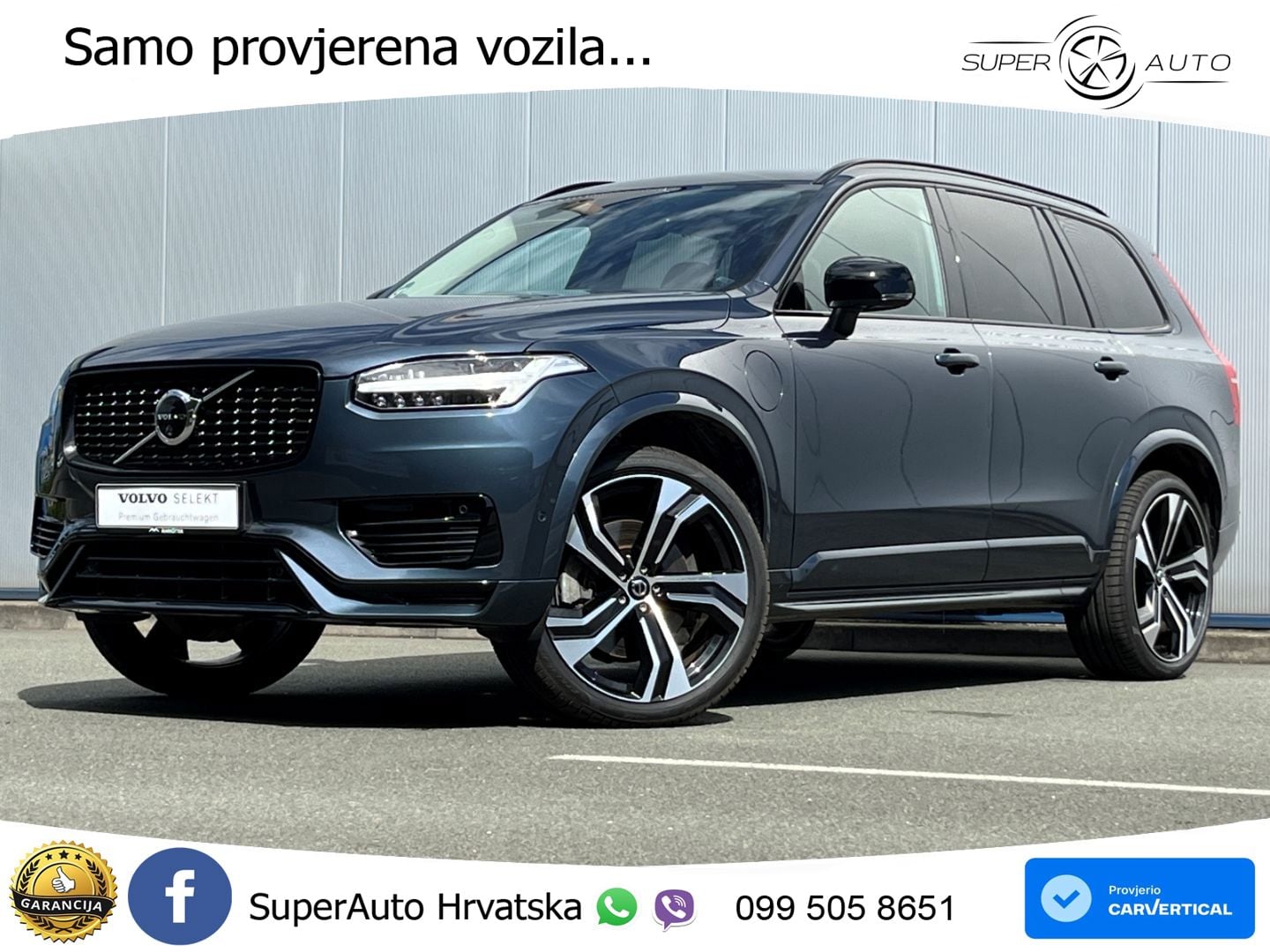 Volvo XC90 2.0 T8 AWD Automatic LED+GR SJED+ACC