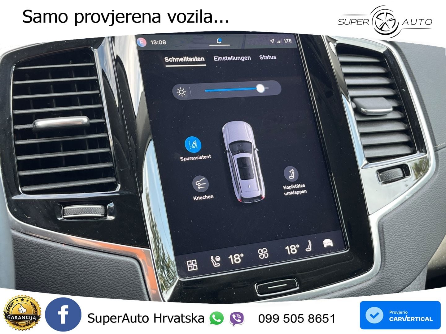 Volvo XC90 2.0 T8 AWD Automatic LED+GR SJED+ACC
