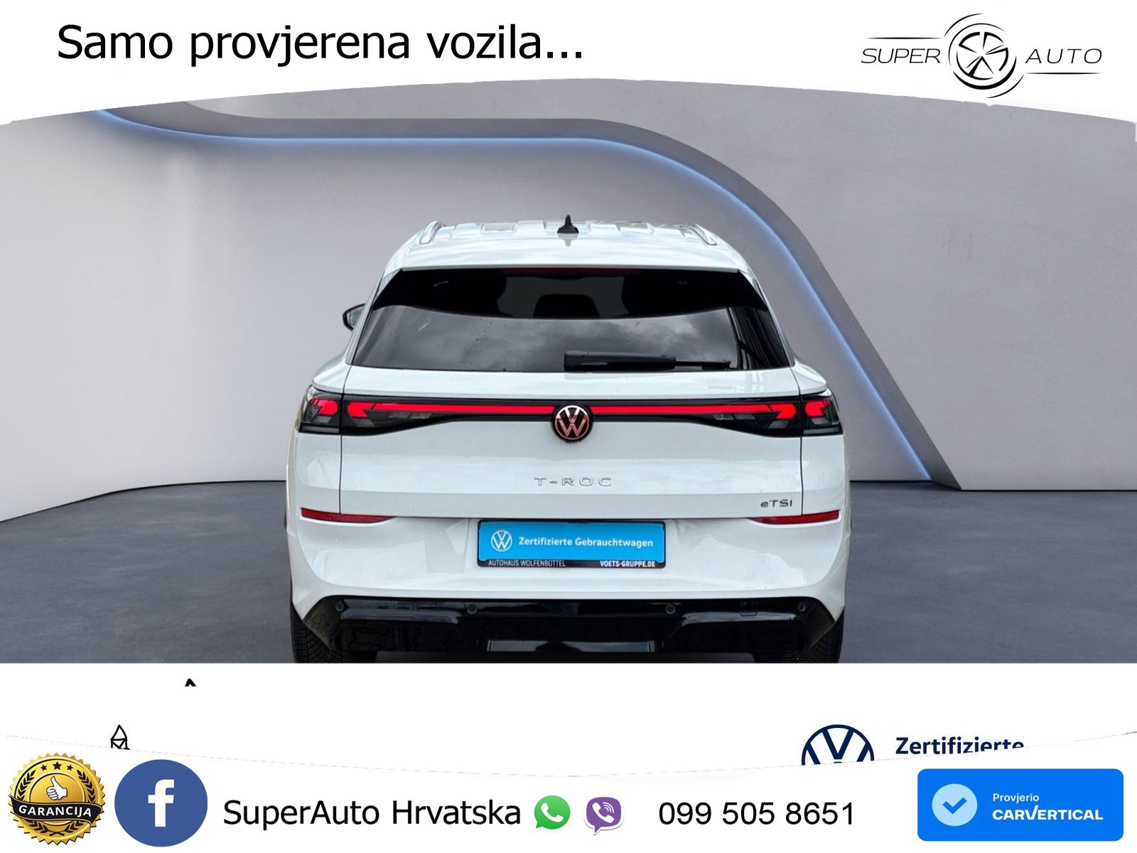 Volkswagen T-Roc 1.5 eTSI (150 KS)  DSG MATRIX+GR SJED+KAM