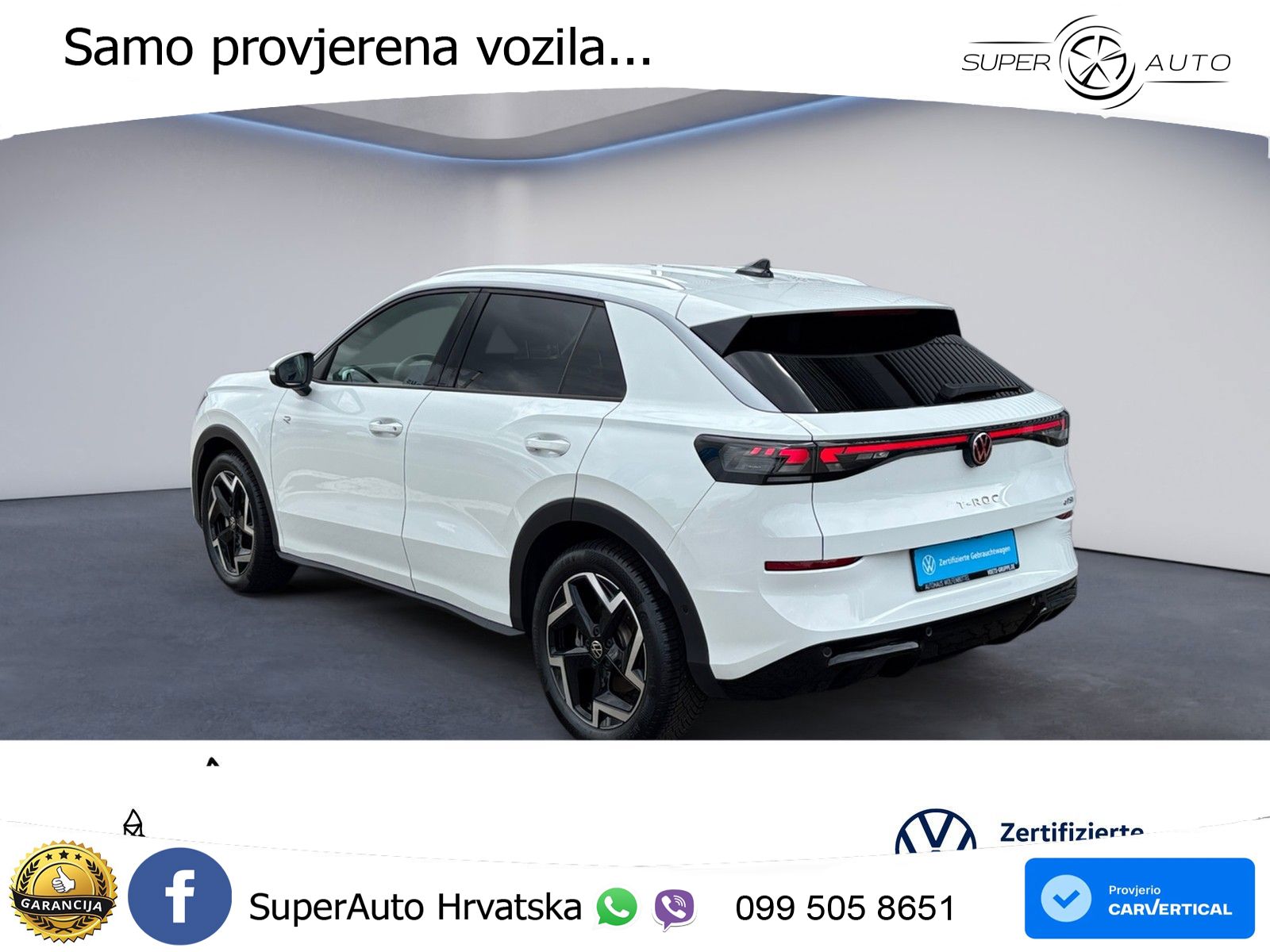 Volkswagen T-Roc 1.5 eTSI (150 KS)  DSG MATRIX+GR SJED+KAM