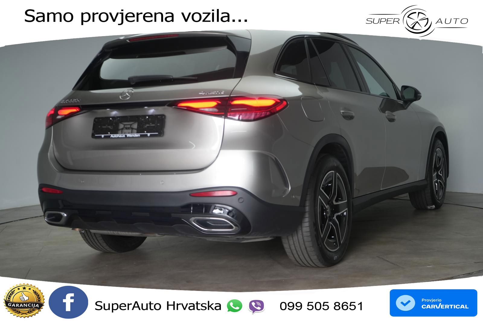 Mercedes GLC 220d (197 KS) 4MATIC 9G-TRONIC AMG LED+GR SJED+ACC