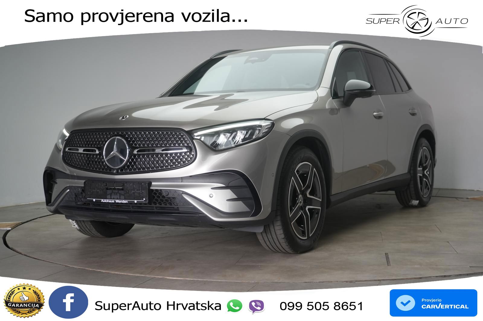 Mercedes GLC 220d (197 KS) 4MATIC 9G-TRONIC AMG LED+GR SJED+ACC