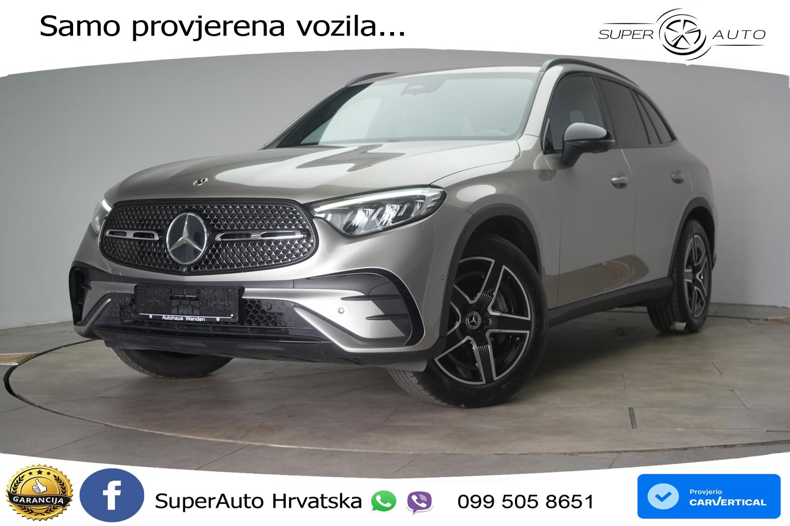 Mercedes GLC 220d (197 KS) 4MATIC 9G-TRONIC AMG LED+GR SJED+ACC