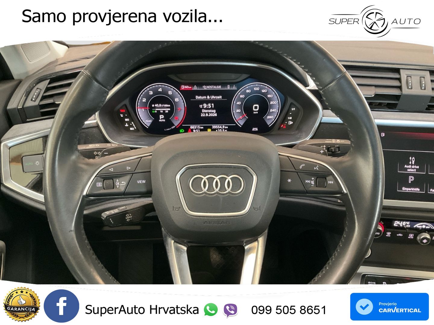 Audi Q3 40 TFSI (190 KS) quattro S tronic advanced