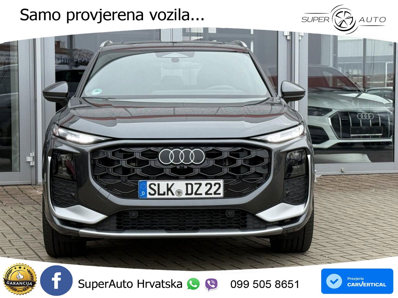 Audi Q3 1.5 TFSI (150 KS) S tronic S line LED+GR SJED+ACC