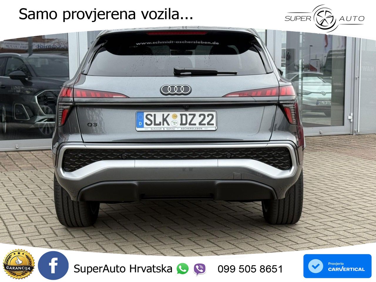 Audi Q3 1.5 TFSI (150 KS) S tronic S line LED+GR SJED+ACC
