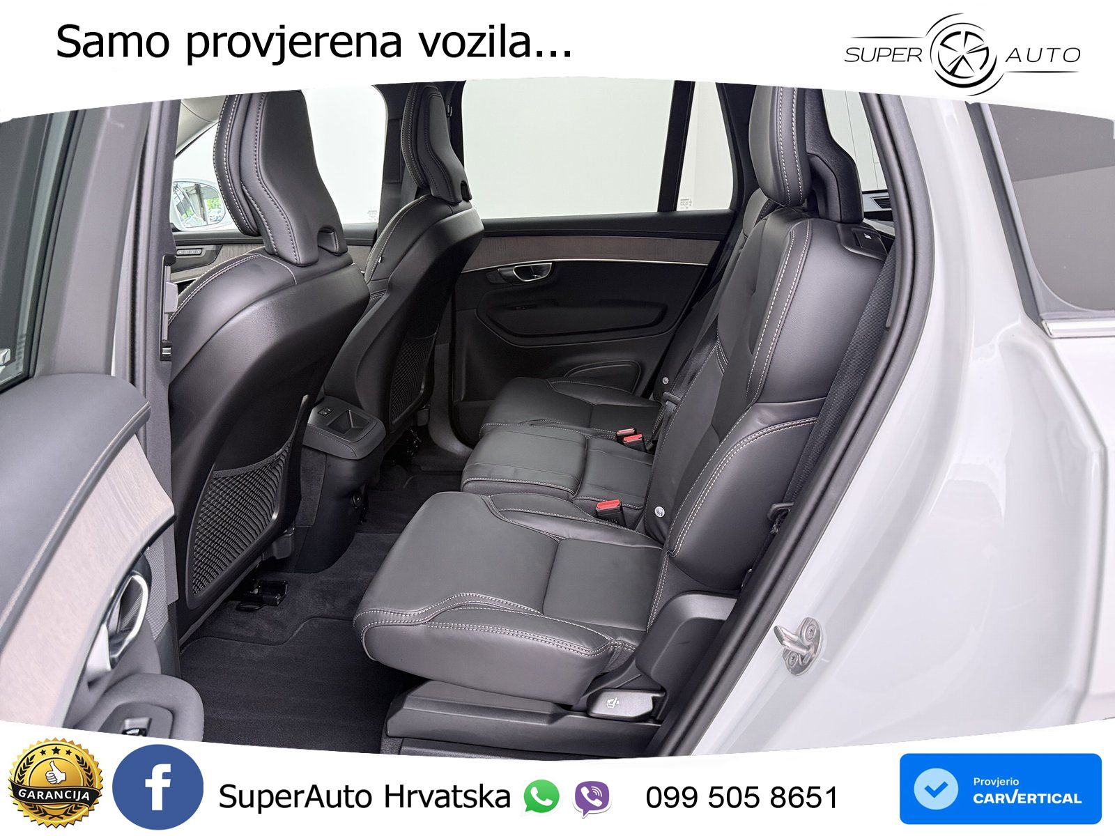 Volvo XC90 2.0 B5 AWD Automatic ZRAČNI+ACC+GR SJED+KAM+PANO