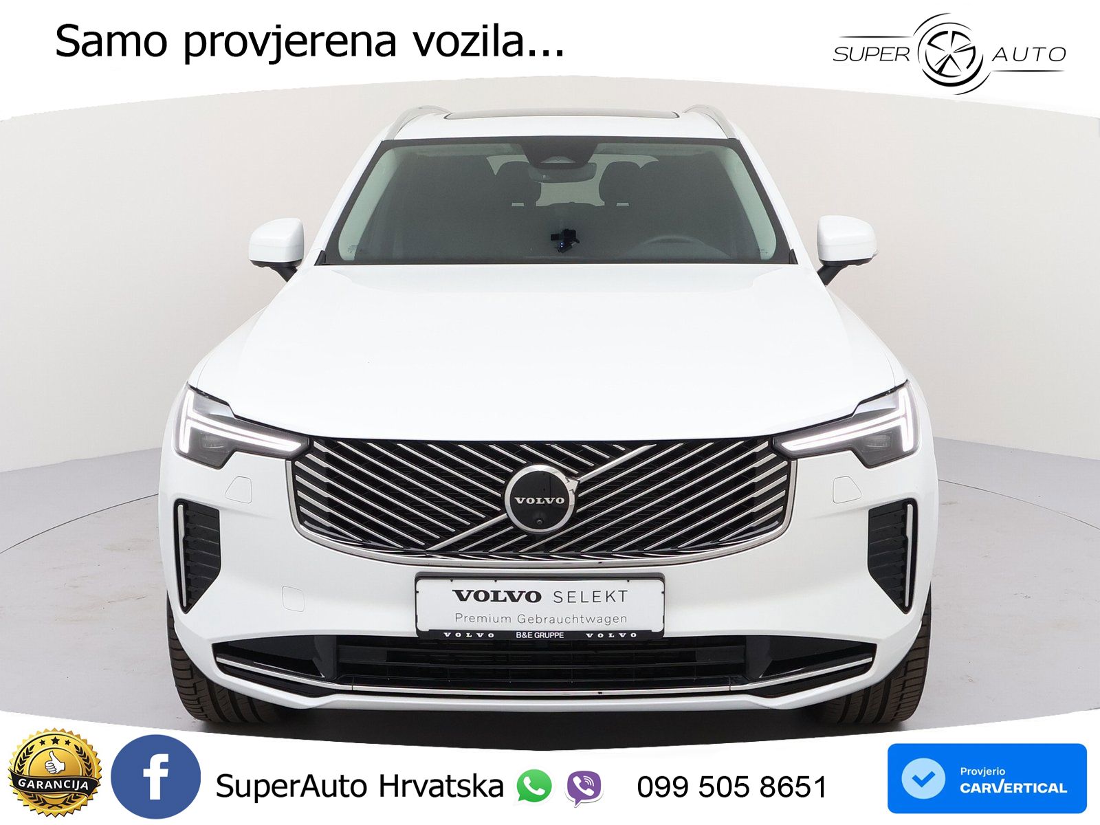 Volvo XC90 2.0 B5 AWD Automatic ZRAČNI+ACC+GR SJED+KAM+PANO