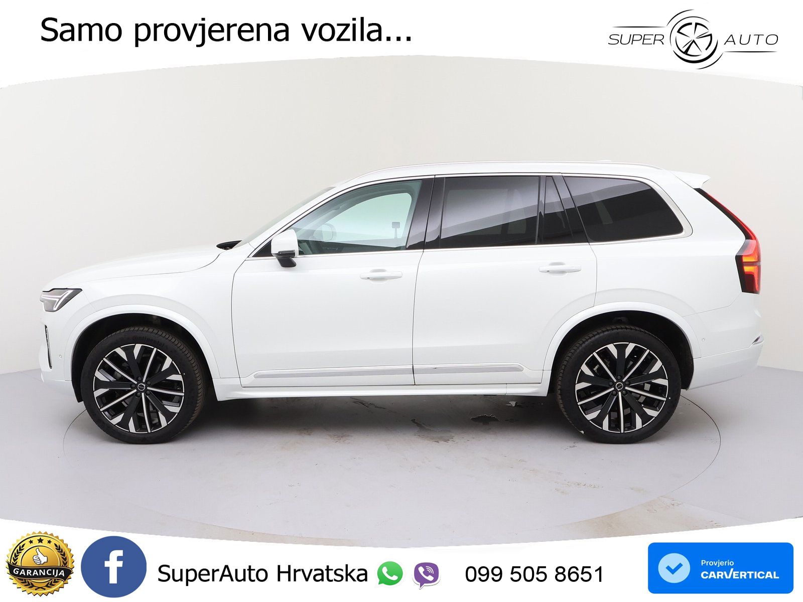 Volvo XC90 2.0 B5 AWD Automatic ZRAČNI+ACC+GR SJED+KAM+PANO