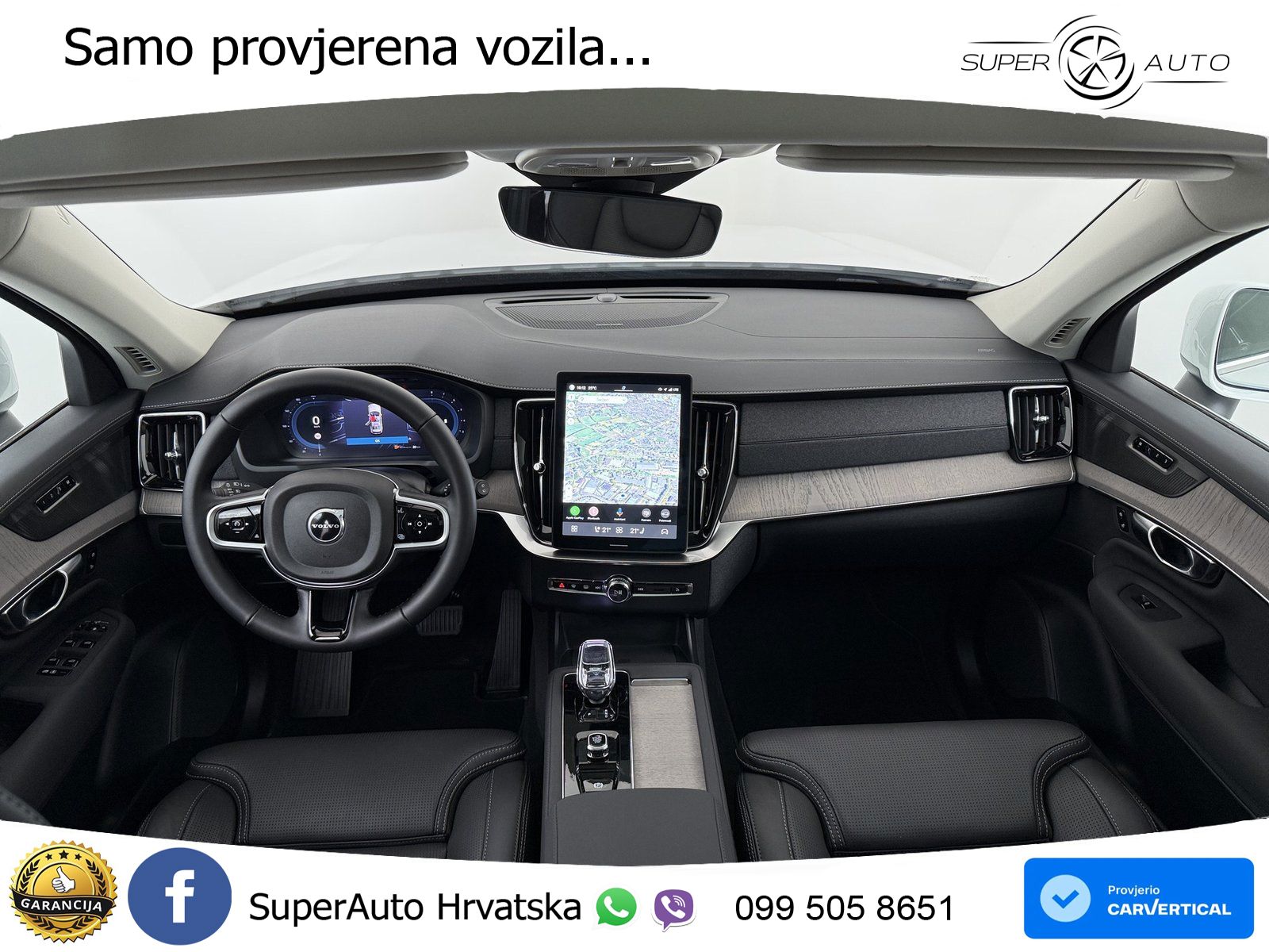 Volvo XC90 2.0 B5 AWD Automatic ZRAČNI+ACC+GR SJED+KAM+PANO