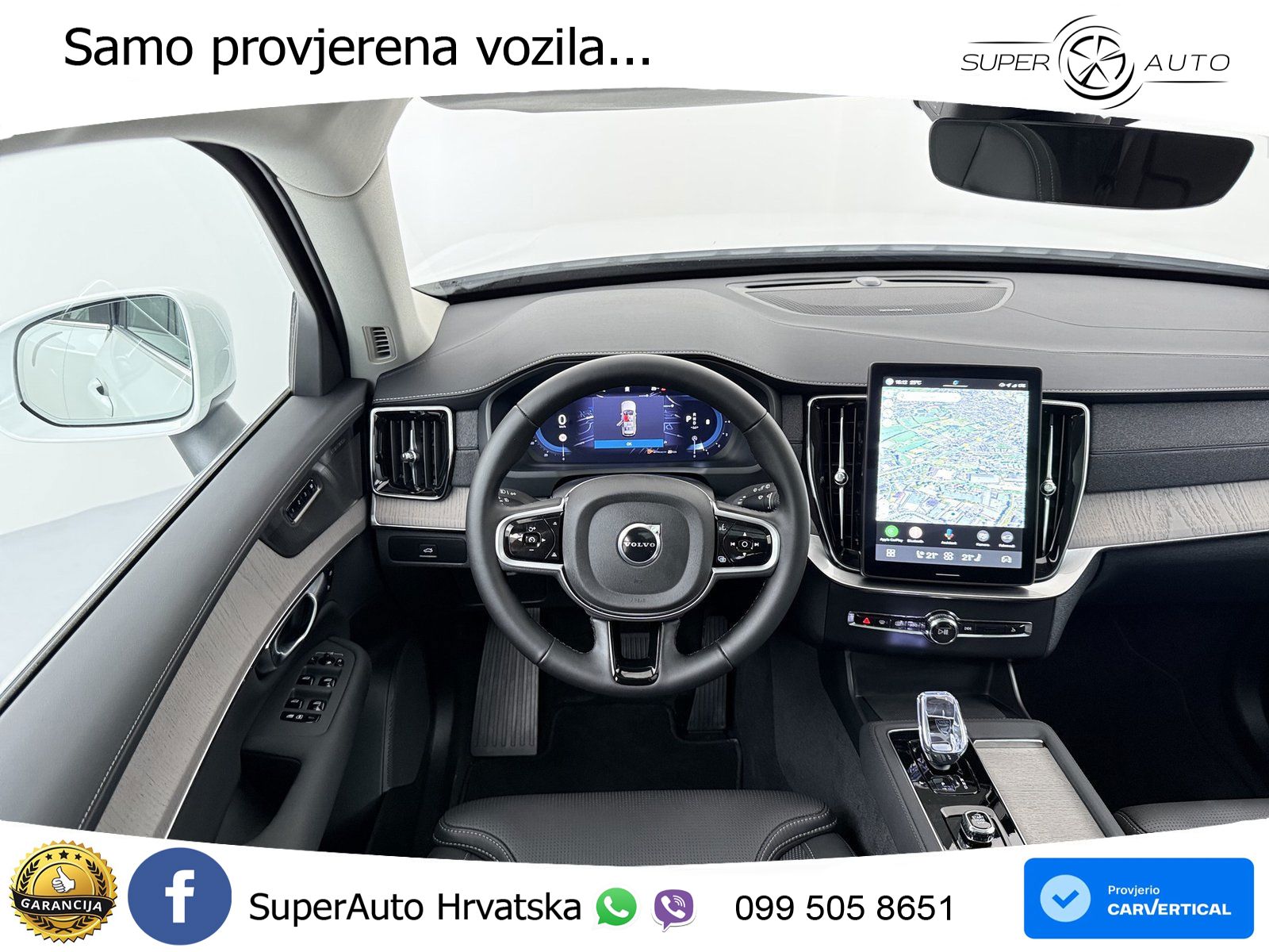 Volvo XC90 2.0 B5 AWD Automatic ZRAČNI+ACC+GR SJED+KAM+PANO