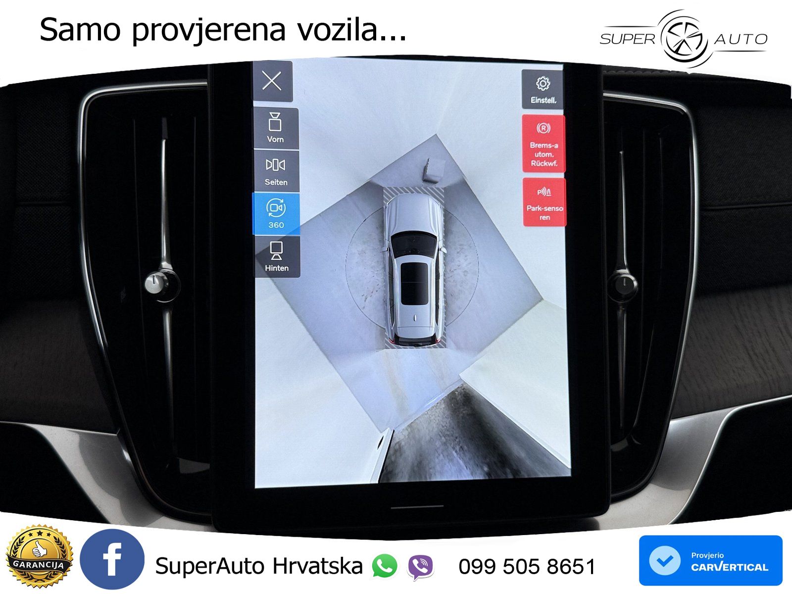 Volvo XC90 2.0 B5 AWD Automatic ZRAČNI+ACC+GR SJED+KAM+PANO