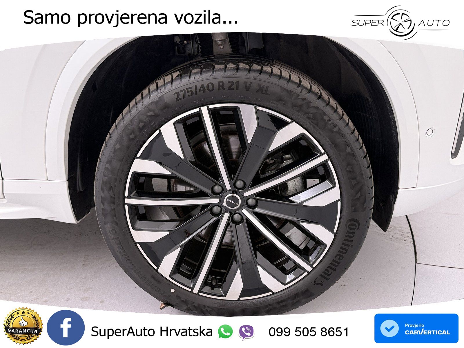 Volvo XC90 2.0 B5 AWD Automatic ZRAČNI+ACC+GR SJED+KAM+PANO