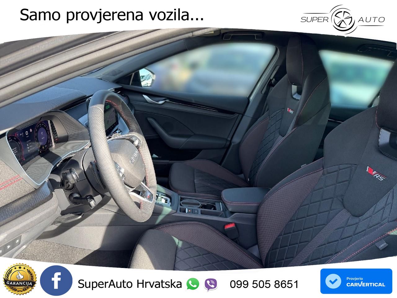 Škoda Octavia Combi RS 2.0 TSI (265 KS) DSG MATRIX+GR SJED+KAM
