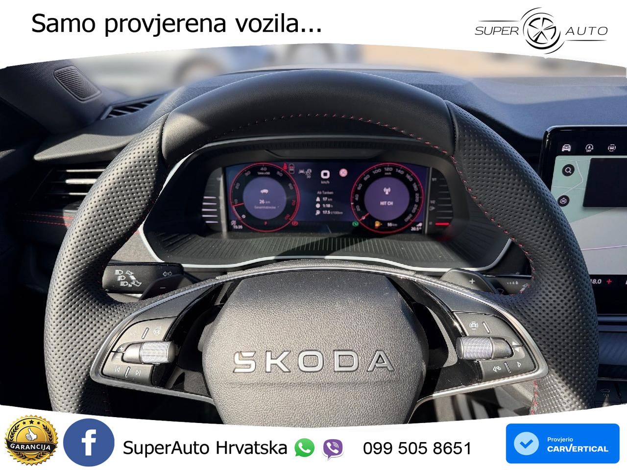 Škoda Octavia Combi RS 2.0 TSI (265 KS) DSG MATRIX+GR SJED+KAM