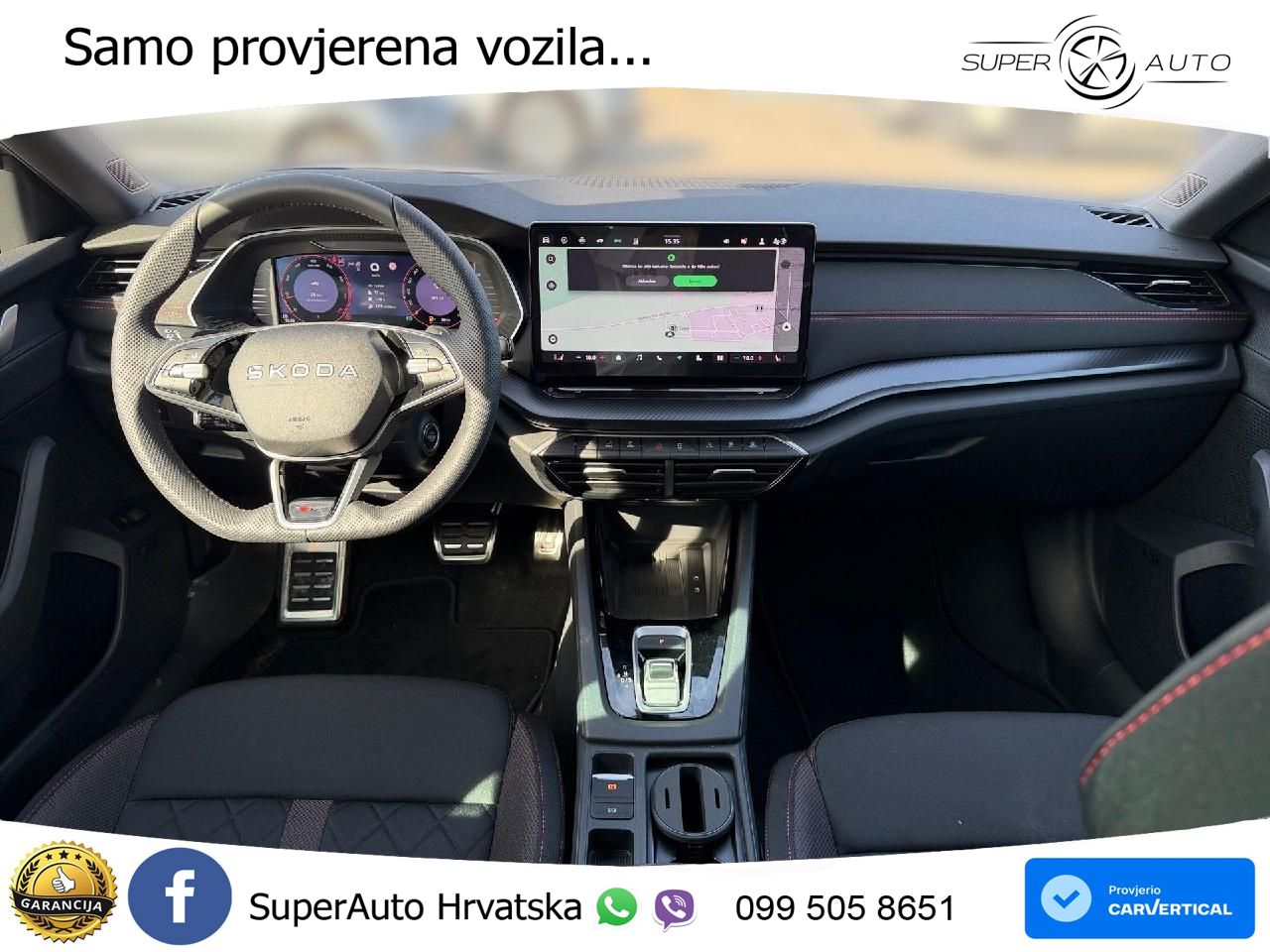 Škoda Octavia Combi RS 2.0 TSI (265 KS) DSG MATRIX+GR SJED+KAM